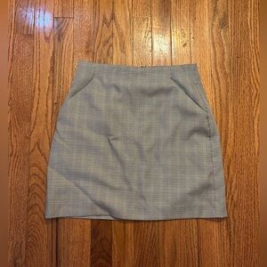 Mod Ref Grey Stretch Pencil Skirt – Size Small, Office Classic
